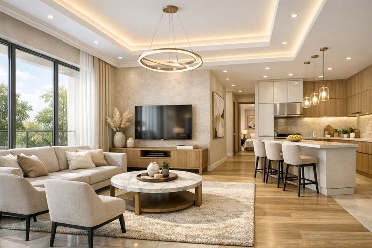 Các mẫu nội thất chung cư 2 phòng ngủ tại Nội thất Hoàng Sơn Nội thất chung cư 2 phòng ngủ