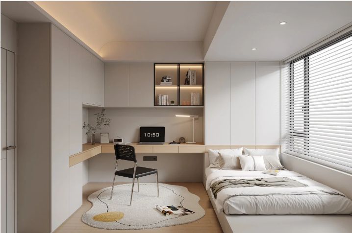 Cách trang trí phòng ngủ không có giường khoa học, tiện nghi Phòng ngủ không giường dành cho căn hộ studio