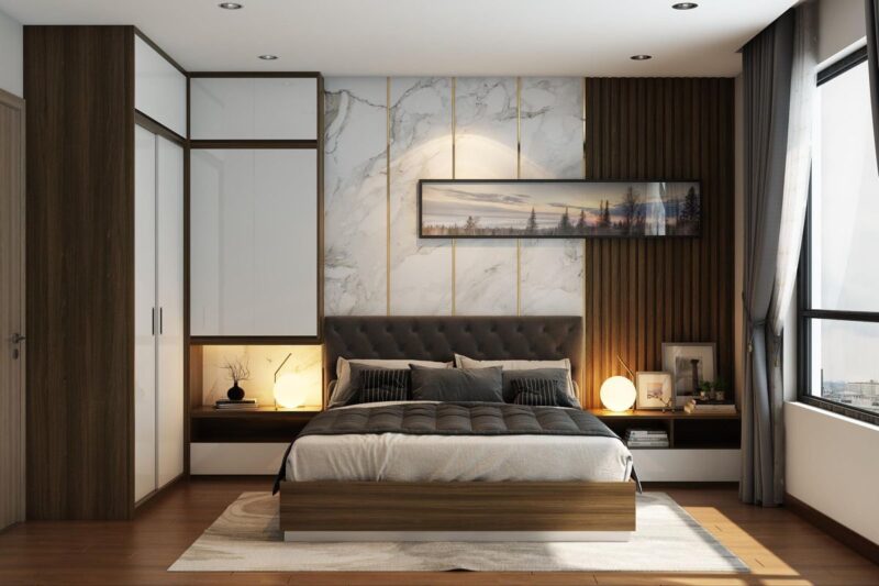 Các mẫu nội thất phòng ngủ cho biệt thự sang trọng, hiện đại Phòng ngủ ông bà