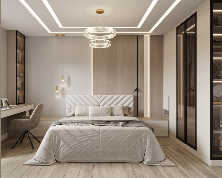 Tổng hợp các mẫu phòng ngủ thiết kế thông minh, tối ưu diện tích Phòng ngủ thiết kế thông minh