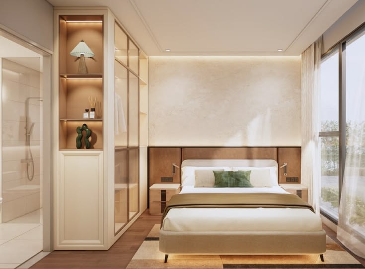 Phòng ngủ vợ chồng 10m2