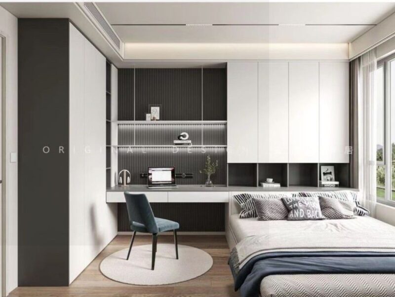 Phòng ngủ vợ chồng 10m2 