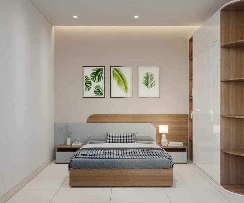 Phòng ngủ vợ chồng 10m2 