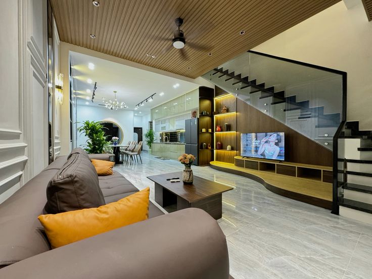 Xu hướng thi công nội thất nhà phố hot nhất năm 2026 Thi công nội thất nhà phố