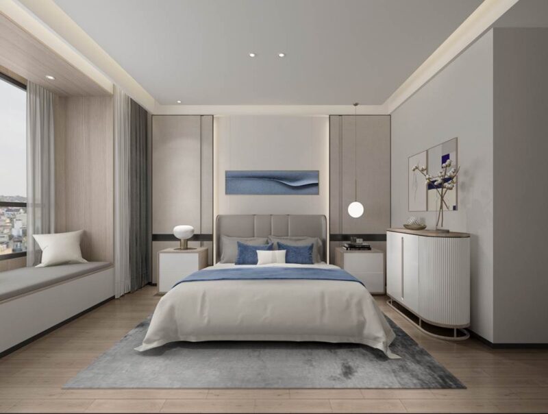 Cách trang trí phòng ngủ 20m2 tiện nghi và đầy đủ công năng Trang trí phòng ngủ 20m2