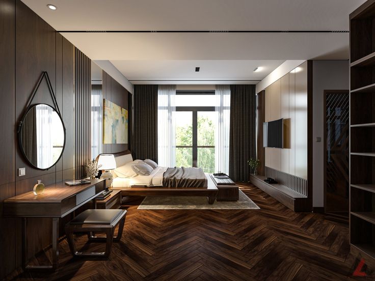 Cách trang trí phòng ngủ 20m2 tiện nghi và đầy đủ công năng Trang trí phòng ngủ 20m2