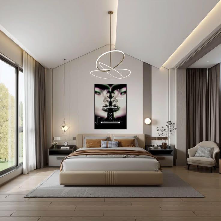 Cách trang trí phòng ngủ 20m2 tiện nghi và đầy đủ công năng Trang trí phòng ngủ 20m2