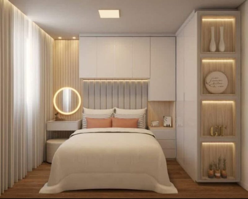 Cách trang trí phòng ngủ nhỏ đẹp hiện đại, công năng Trang trí phòng ngủ nhỏ