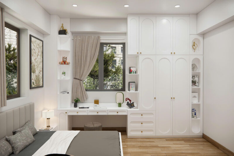 Dự án thiết kế phòng ngủ cho nhà chị Yến quận 4 