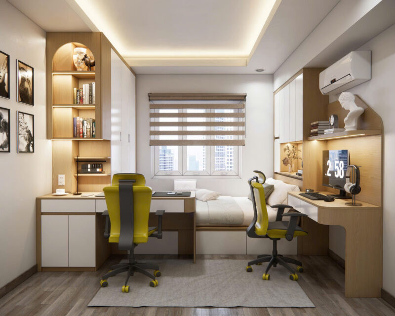 Bàn giao dự án thiết kế phòng ngủ cho nhà chị Phương Tân Bình, TP.HCM Bàn giao dự án thiết kế phòng ngủ cho nhà chị Phương, Tân Bình