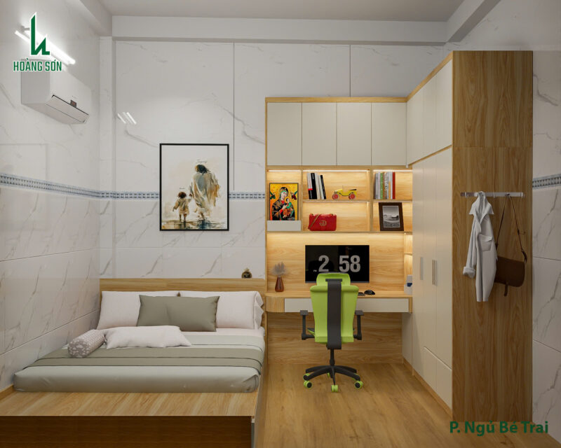 Dự án thiết kế phòng ngủ cho nhà chị Khanh quận 12