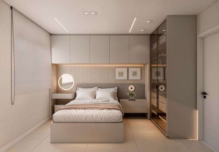 Cách bố trí nội thất phòng ngủ 16m2 tiện nghi và hiện đại Bố trí nội thất phòng ngủ 16m2