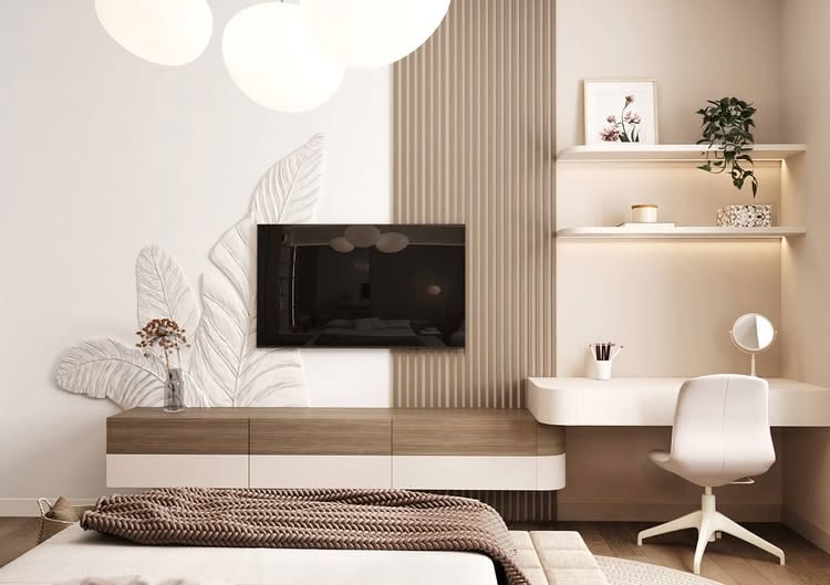 Cách bố trí nội thất phòng ngủ 16m2 tiện nghi và hiện đại Bố trí nội thất phòng ngủ 16m2