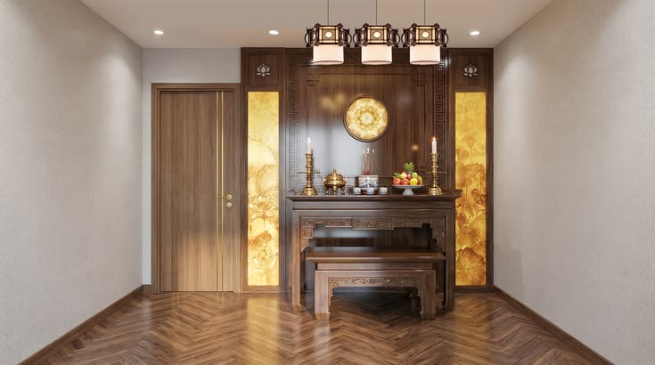 Những lưu ý khi cải tạo không gian thờ cúng tháng 7 âm lịch Cải tạo không gian thờ cúng tháng 7 âm lịch