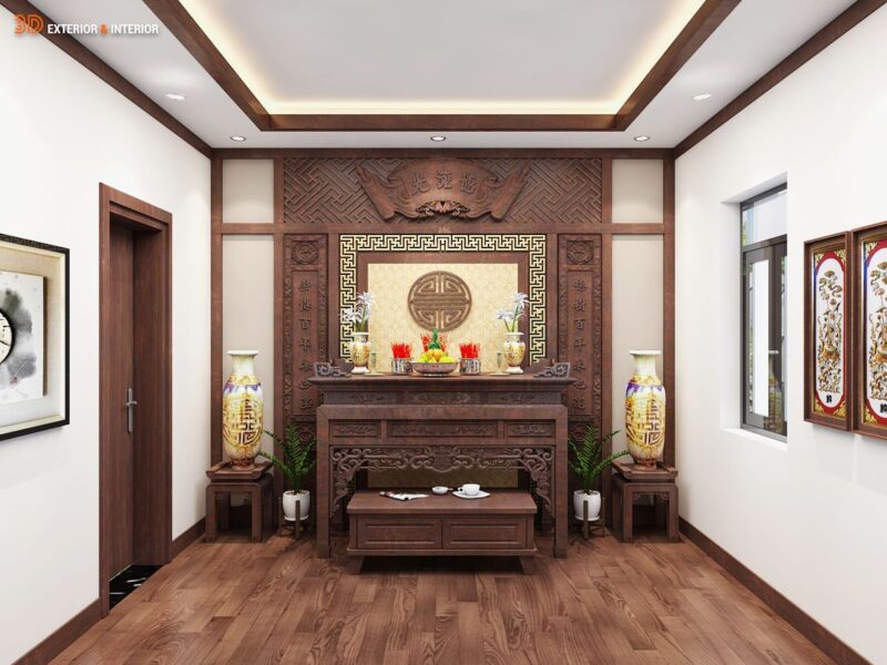 Những lưu ý khi cải tạo không gian thờ cúng tháng 7 âm lịch Cải tạo không gian thờ cúng tháng 7 âm lịch