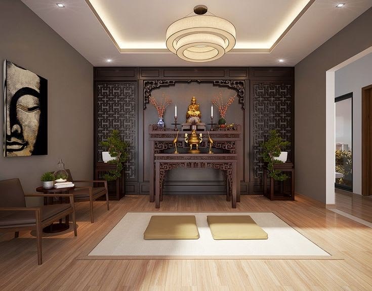 Những lưu ý khi cải tạo không gian thờ cúng tháng 7 âm lịch Cải tạo không gian thờ cúng tháng 7 âm lịch