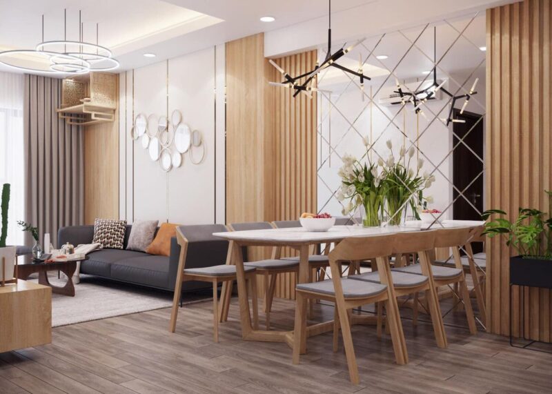 Có nên đặt gương trong phòng bếp? Những lỗi phong thuỷ cần chú ý Đặt gương trong phòng bếp