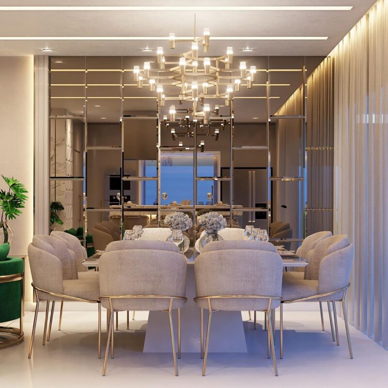 Có nên đặt gương trong phòng bếp? Những lỗi phong thuỷ cần chú ý Đặt gương trong phòng bếp
