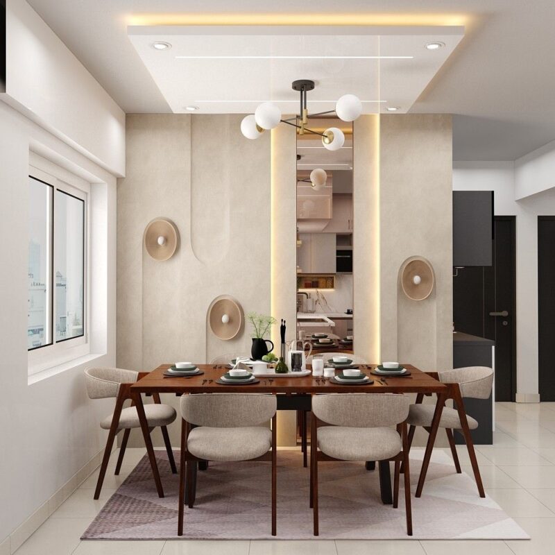 Có nên đặt gương trong phòng bếp? Những lỗi phong thuỷ cần chú ý Đặt gương trong phòng bếp
