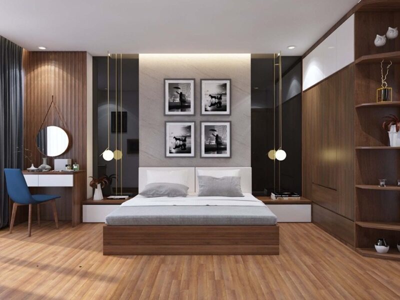 Tổng hợp các mẫu giường ngủ gỗ An Cường sang trọng, hiện đại và công năng Giường ngủ gỗ An Cường