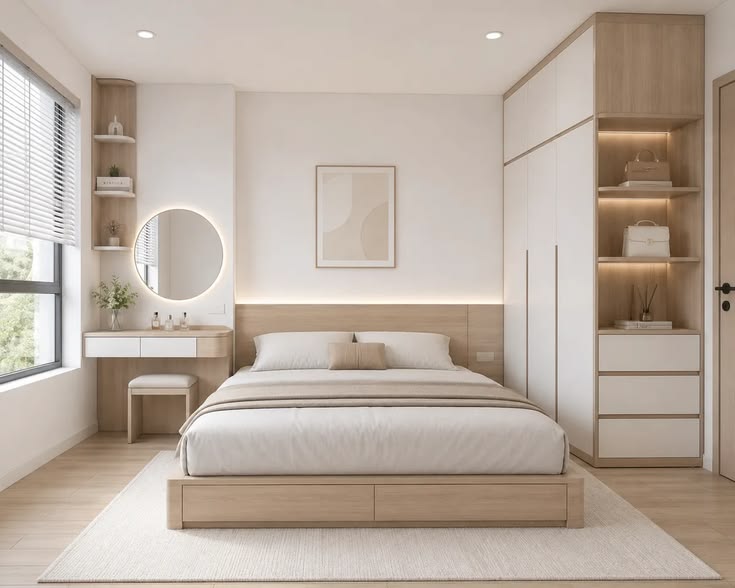 Tổng hợp các mẫu giường ngủ gỗ An Cường sang trọng, hiện đại và công năng Giường ngủ gỗ An Cường