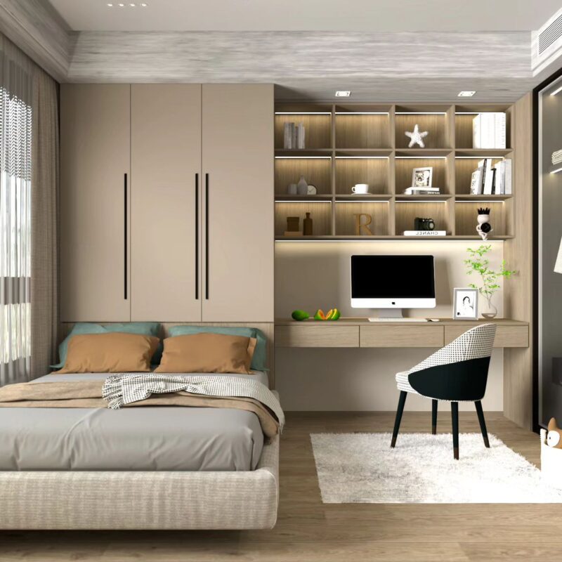 Mẹo bố trí tủ quần áo giúp phòng ngủ luôn gọn gàng và tiết kiệm diện tích Mẹo bố trí tủ quần áo
