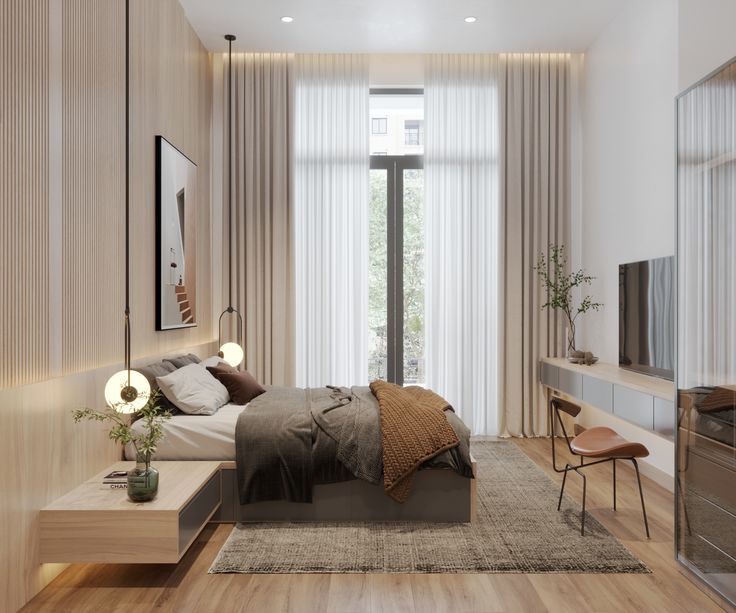 Tổng hợp các mẫu thiết kế phòng ngủ 14m2 đẹp, hiện đại nhất năm 2026 Những lưu ý khi thiết kế phòng ngủ 14m2