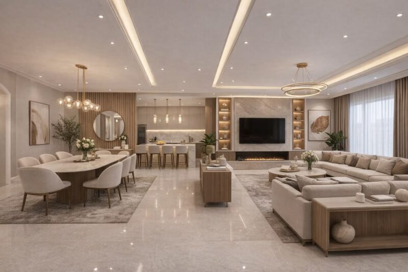 Các mẫu thiết kế nội thất chung cư đẹp nhất dẫn đầu xu hướng 2026 Nội thất chung cư 2 phòng ngủ