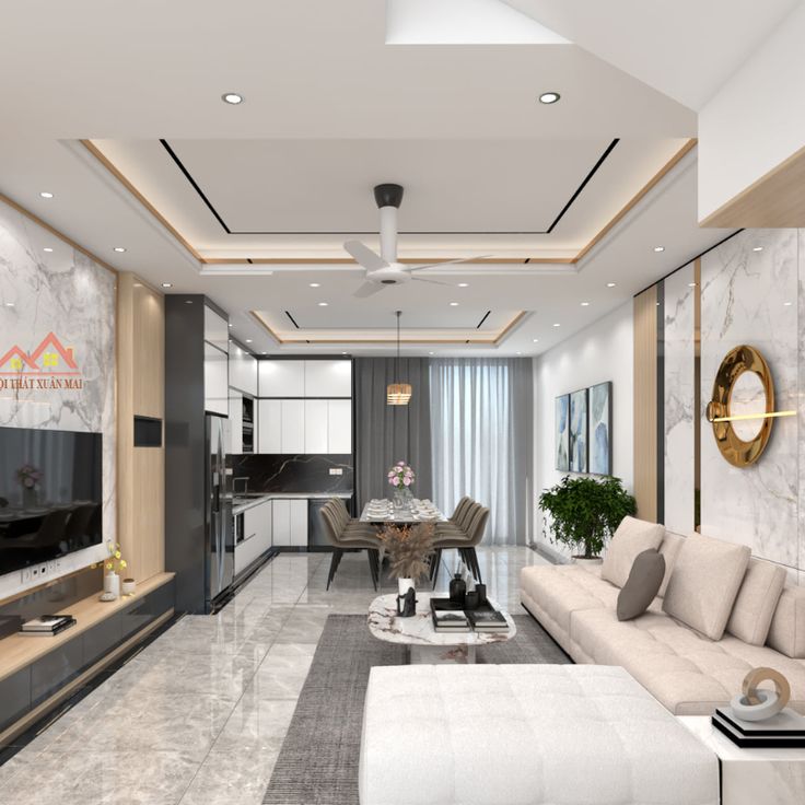 Tổng hợp các mẫu nội thất chung cư đơn giản, hiện đại năm 2026 Nội thất chung cư đơn giản