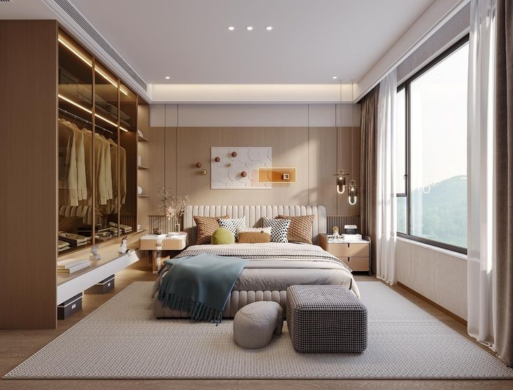 50+ mẫu nội thất phòng ngủ gỗ công nghiệp sang trọng, hiện đại Nội thất phòng ngủ gỗ công nghiệp