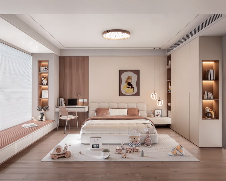 50+ mẫu nội thất phòng ngủ gỗ công nghiệp sang trọng, hiện đại Nội thất phòng ngủ gỗ công nghiệp