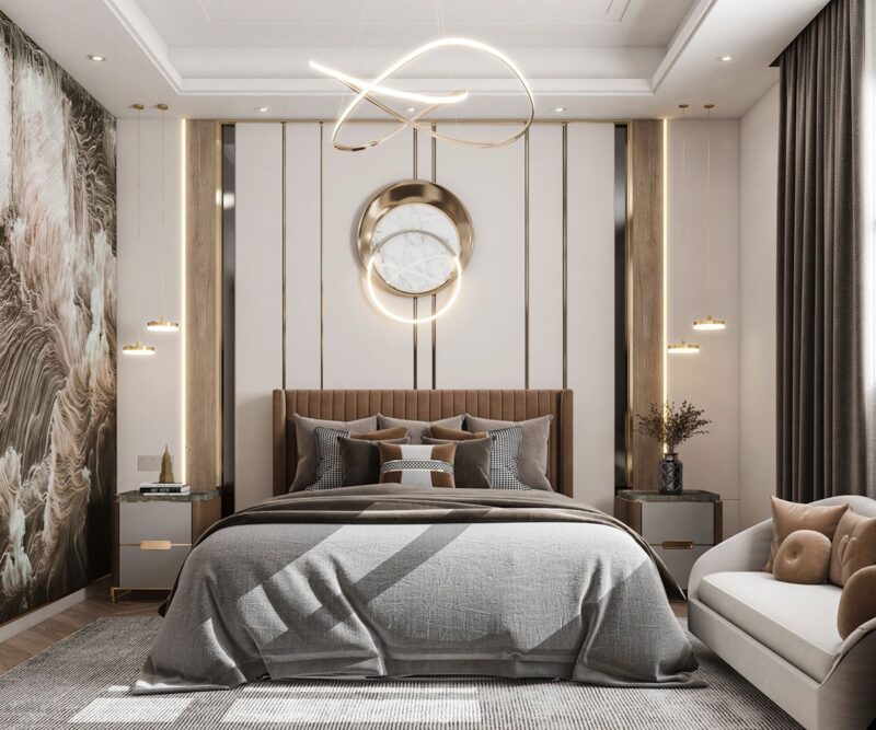 50+ mẫu nội thất phòng ngủ gỗ công nghiệp sang trọng, hiện đại Nội thất phòng ngủ gỗ công nghiệp