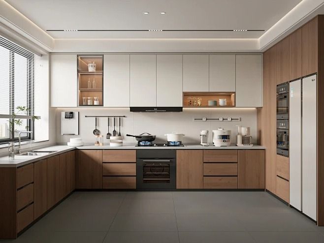 Tổng hợp các mẫu phòng bếp phong cách tối giản hiện đại và sang trọng Phòng bếp phong cách tối giản