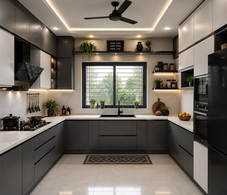 Tổng hợp các mẫu phòng bếp phong cách tối giản hiện đại và sang trọng Phòng bếp phong cách tối giản