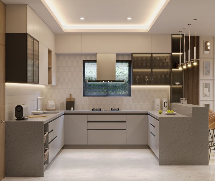 Tổng hợp các mẫu phòng bếp phong cách tối giản hiện đại và sang trọng Phòng bếp phong cách tối giản