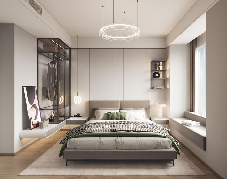 Tổng hợp 30++ mẫu phòng ngủ master 20m2 hiện đại, dẫn đầu xu hướng 2026 Phòng ngủ master 20m2