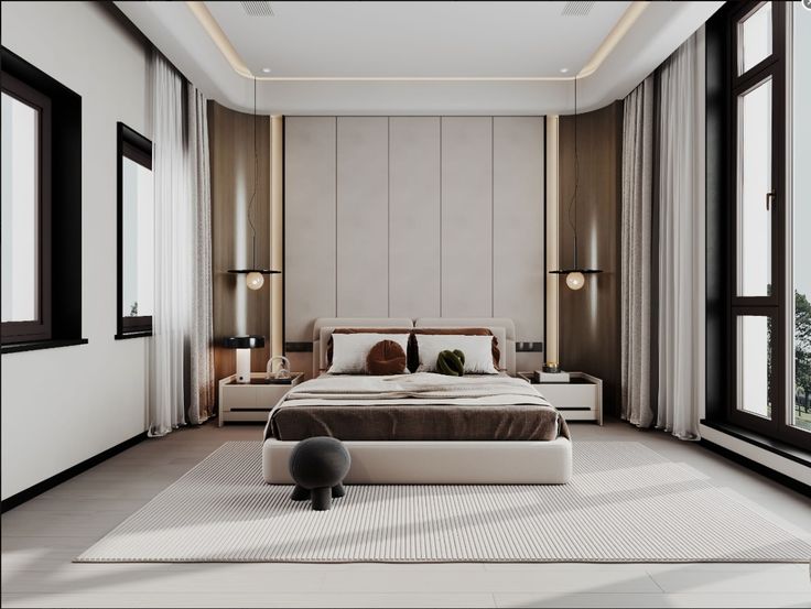 Tổng hợp 30++ mẫu phòng ngủ master 20m2 hiện đại, dẫn đầu xu hướng 2026 Phòng ngủ master 20m2