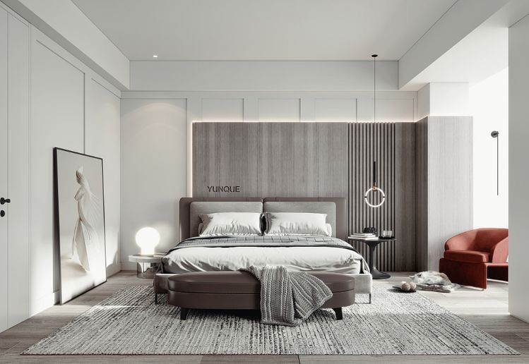 Tổng hợp 30++ mẫu phòng ngủ master 20m2 hiện đại, dẫn đầu xu hướng 2026 Phòng ngủ master 20m2