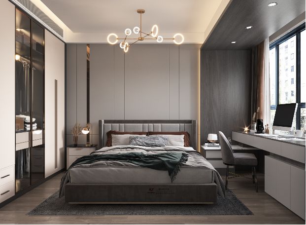 Tổng hợp 30++ mẫu phòng ngủ master 20m2 hiện đại, dẫn đầu xu hướng 2026 Phòng ngủ master 20m2