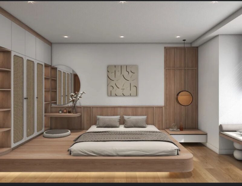 Tổng hợp các mẫu phòng ngủ phong cách Nhật Bản đẹp nhất 2026 Phòng ngủ phong cách Nhật Bản