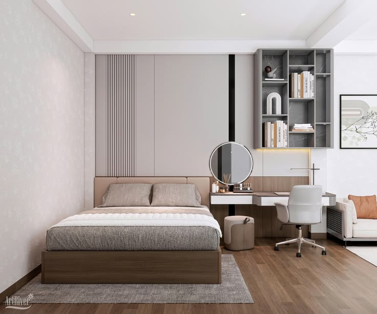 Những sai lầm cần tránh khi thiết kế phòng ngủ cần lưu ý Sai lầm cần tránh khi thiết kế phòng ngủ