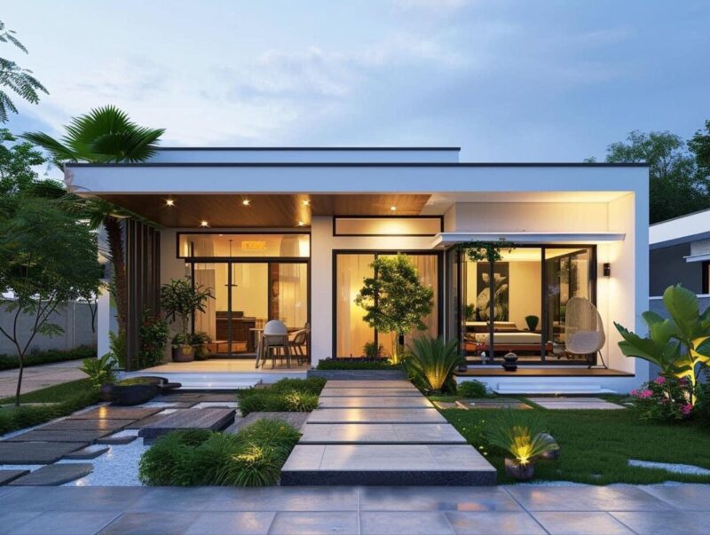 Các mẫu thiết kế nhà theo phong cách hiện đại dẫn đầu xu hướng Thiết kế nhà theo phong cách hiện đại