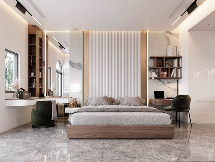 Tổng hợp 50+ mẫu thiết kế nội thất phòng ngủ 20m2 hiện đại năm 2026 Thiết kế nội thất phòng ngủ 20m2