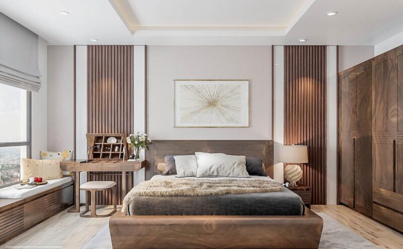 Tổng hợp 50+ mẫu thiết kế nội thất phòng ngủ 20m2 hiện đại năm 2026 Thiết kế nội thất phòng ngủ 20m2