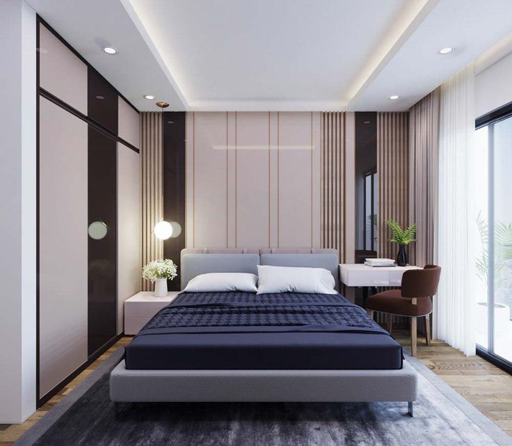 Tổng hợp các mẫu thiết kế phòng ngủ 14m2 đẹp, hiện đại nhất năm 2026 Thiết kế phòng ngủ 14m2 đẹp