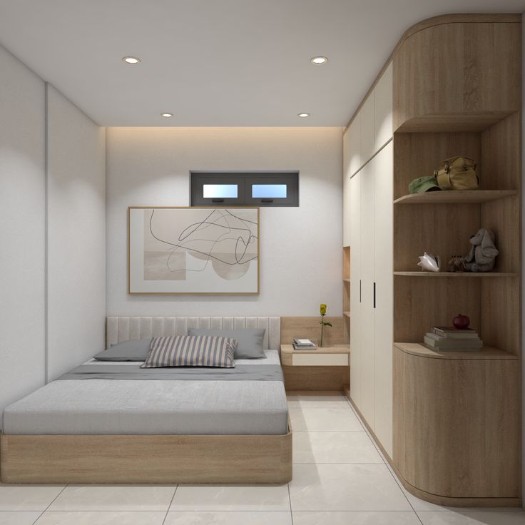 Tổng hợp các mẫu thiết kế phòng ngủ 14m2 đẹp, hiện đại nhất năm 2026 Thiết kế phòng ngủ 14m2 đẹp