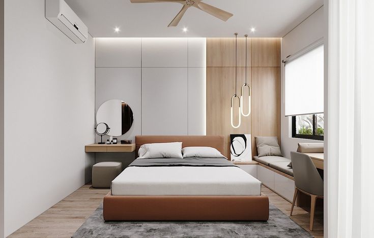 Các mẫu thiết kế phòng ngủ 15m2 cho nam công năng, hiện đại Thiết kế phòng ngủ 15m2 cho namThiết kế phòng ngủ 15m2 cho nam