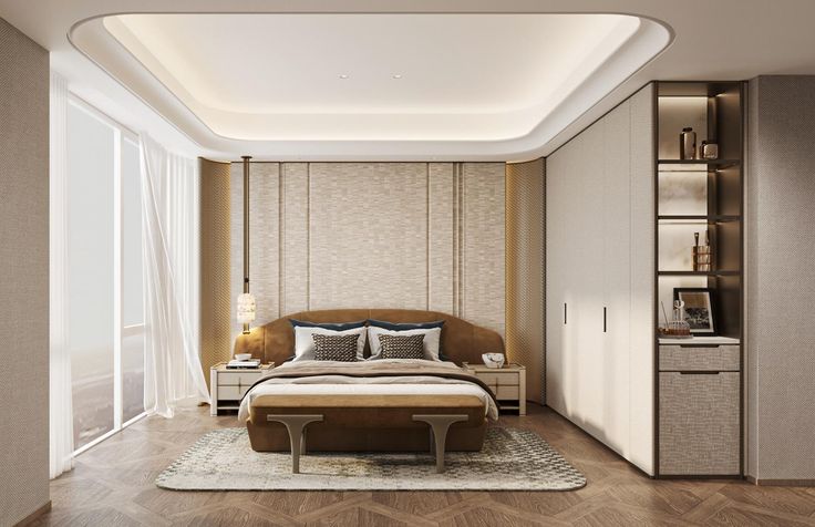 Tổng hợp các mẫu thiết kế phòng ngủ 18m2 dẫn đầu xu hướng 2026 Thiết kế phòng ngủ 18m2