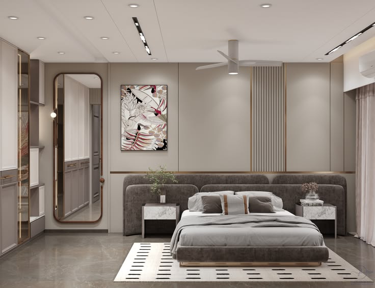 Tổng hợp các mẫu thiết kế phòng ngủ 18m2 dẫn đầu xu hướng 2026 Thiết kế phòng ngủ 18m2