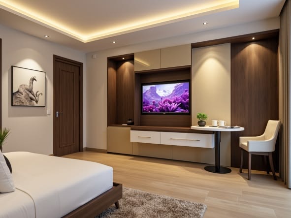 Tổng hợp các mẫu thiết kế phòng ngủ 20m2 cho vợ chồng năm 2026 Thiết kế phòng ngủ 20m2 cho vợ chồng
